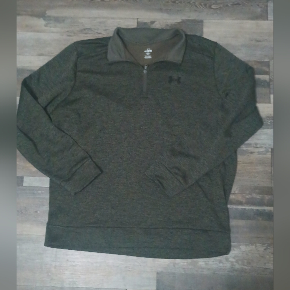 Armour Fleece Mens Size XL Color Green Used Good Condition